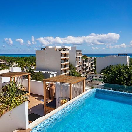 Terrasse Hotel Playa Del Carmen Kültér fotó