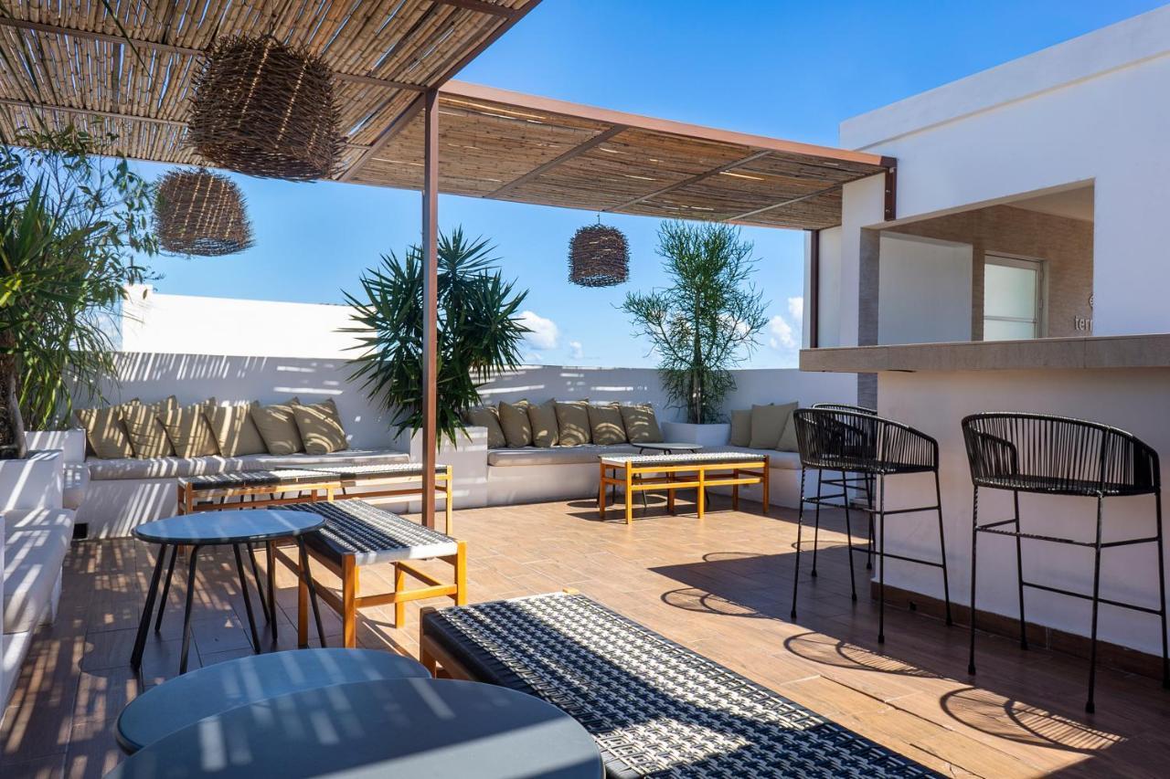 Terrasse Hotel Playa Del Carmen Kültér fotó